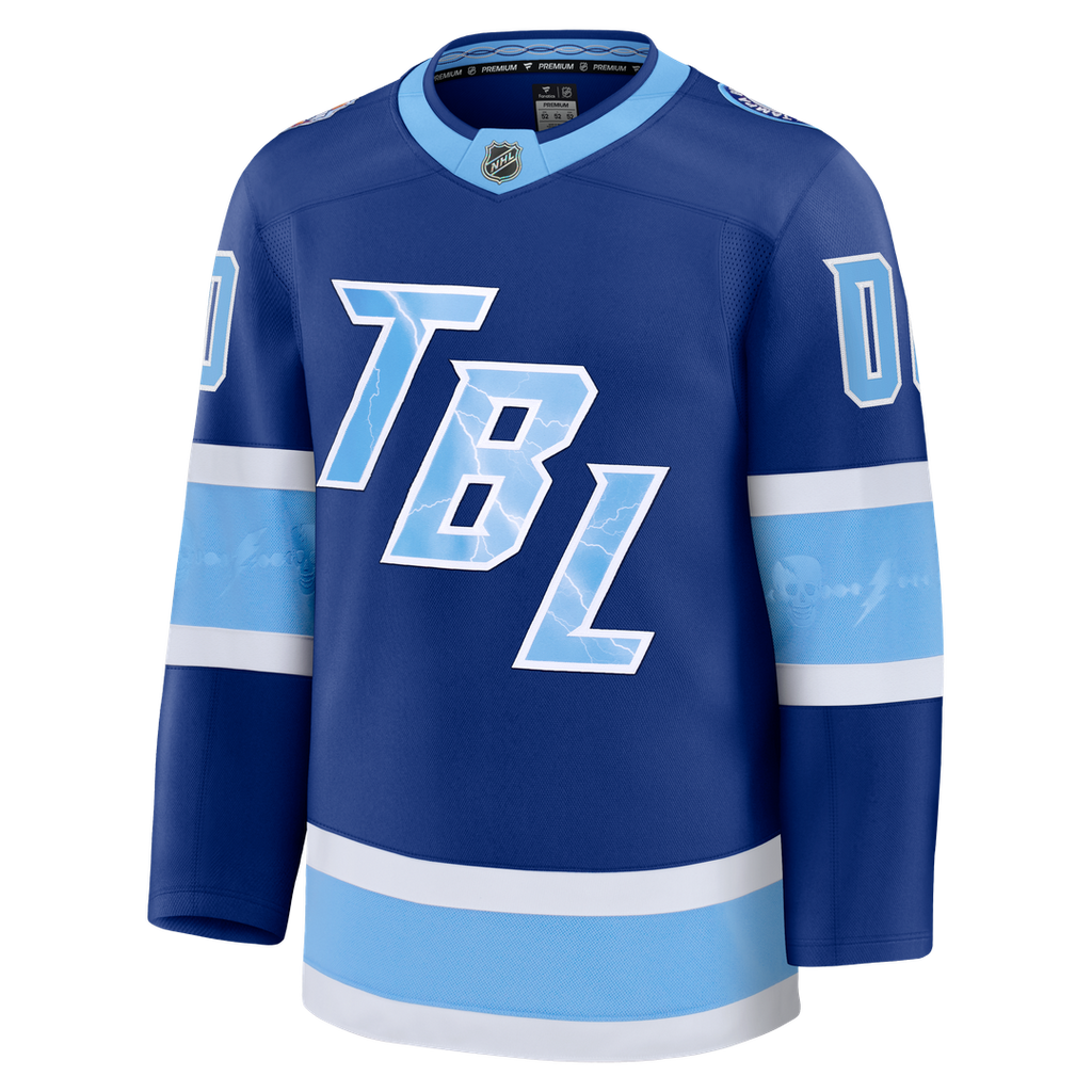 Tampa Bay Lightning Fanatics 2026 NHL Stadium Series Premium Custom Jersey - Blue