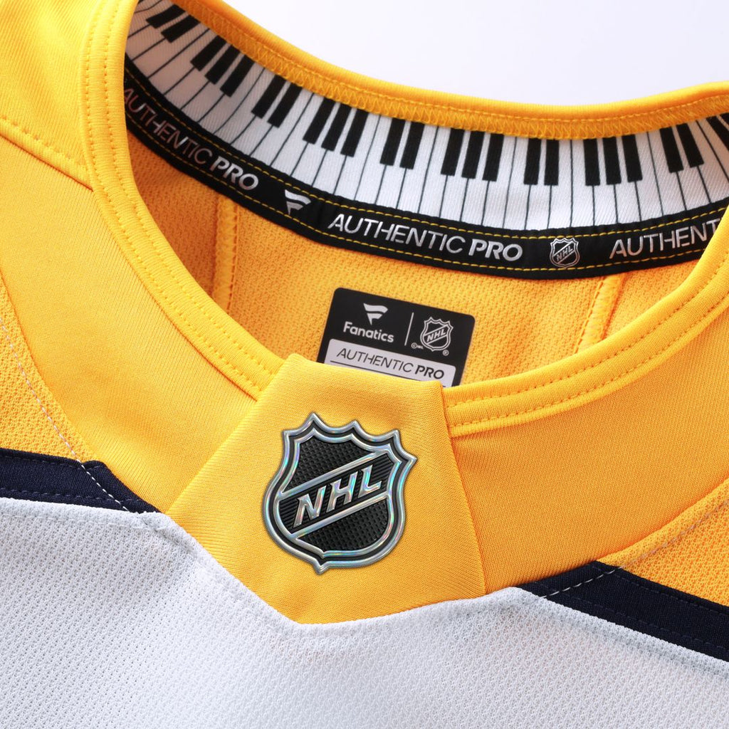 Nashville Predators Fanatics Away Authentic Pro Jersey - White