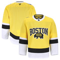 Boston Bruins Fanatics 2026 NHL Stadium Series Authentic Pro Jersey - Gold