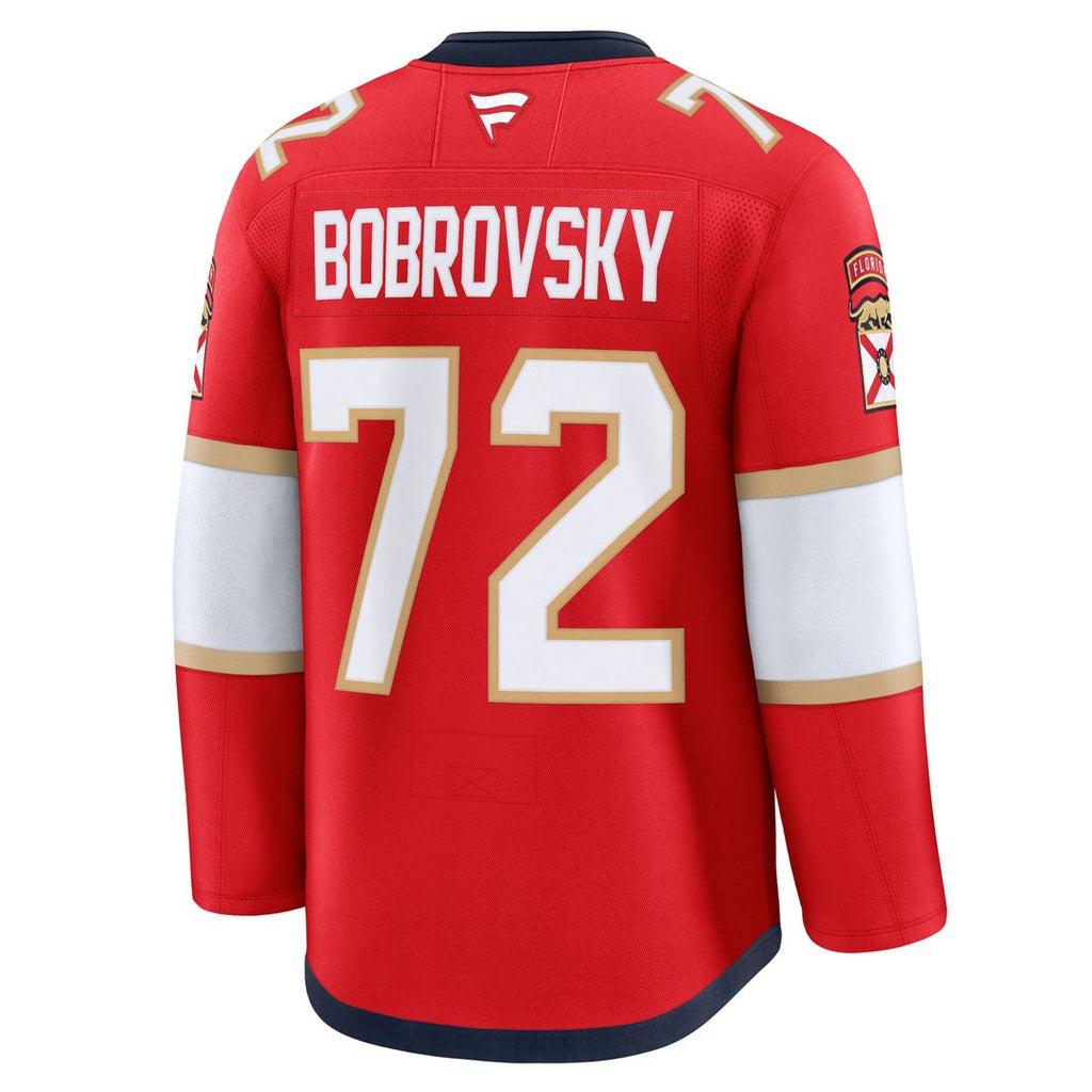 Sergei Bobrovsky Florida Panthers Fanatics  Premium Jersey - Red