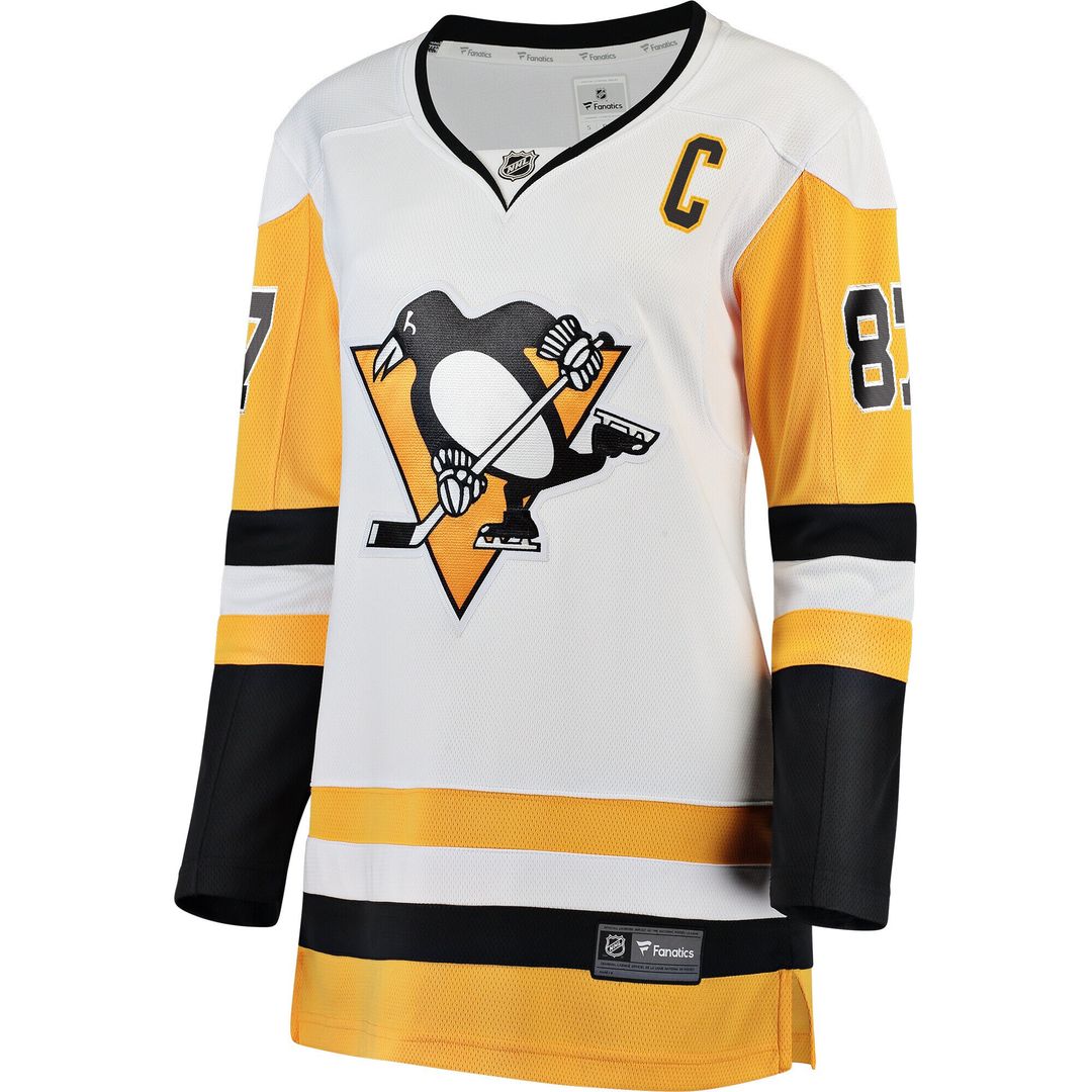 Sidney Crosby Pittsburgh Penguins Fanatics Women's  Breakaway Jersey - White