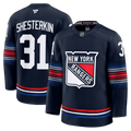Igor Shesterkin New York Rangers Fanatics Alternate Premium Jersey - Navy