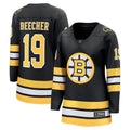 John Beecher Boston Bruins Fanatics Women's Home Breakaway Player Jersey - Black