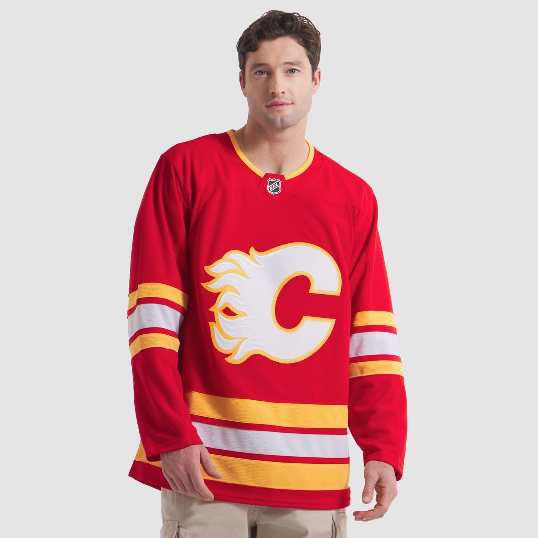 Calgary Flames Fanatics Home Premium Jersey - Red
