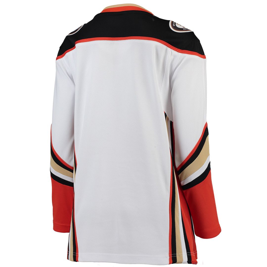 Anaheim Ducks Fanatics Women's Away Breakaway Jersey - White