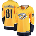 Jonathan Marchessault Nashville Predators Fanatics Women's  Breakaway Jersey - Gold