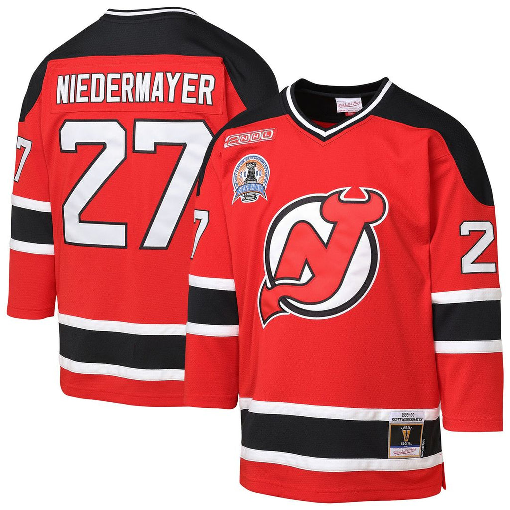 Scott Niedermayer New Jersey Devils Mitchell & Ness Youth   1999/00 Power Play Player Jersey - Red