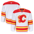 Calgary Flames Fanatics Away Authentic Pro Jersey - White