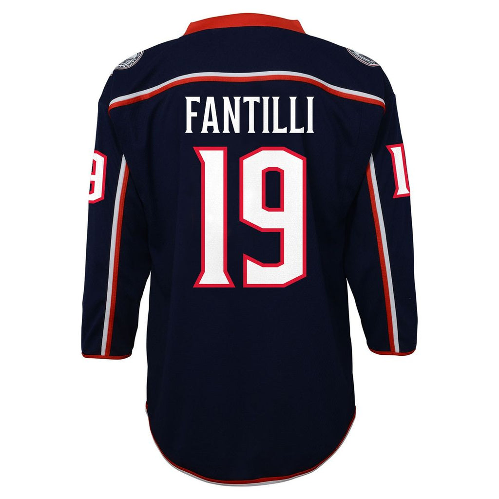 Adam Fantilli Columbus Blue Jackets Outerstuff Youth Alternate Replica Player Jersey - Blue