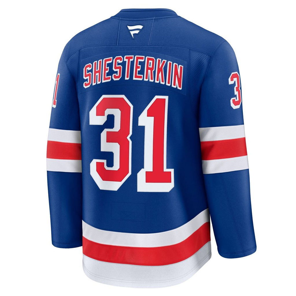 Igor Shesterkin New York Rangers Fanatics Alternate Premium Jersey - Navy