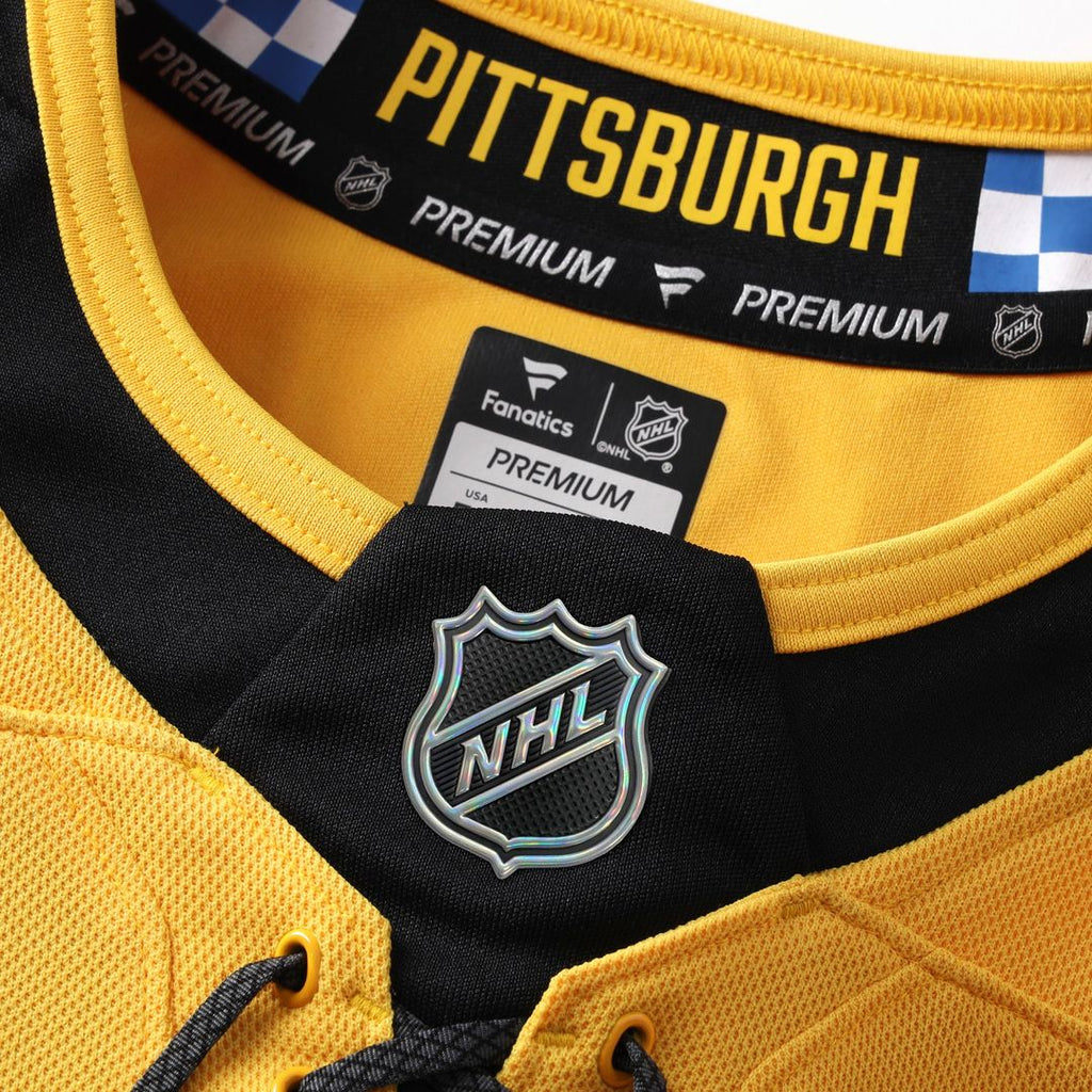 Pittsburgh Penguins Fanatics Home Premium Custom Jersey - Black