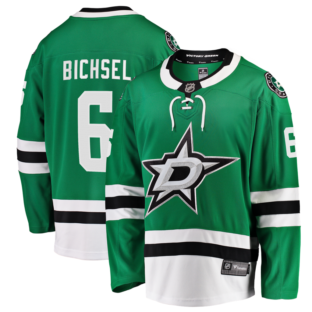 Lian Bichsel Dallas Stars Fanatics Home Breakaway Jersey - Kelly Green