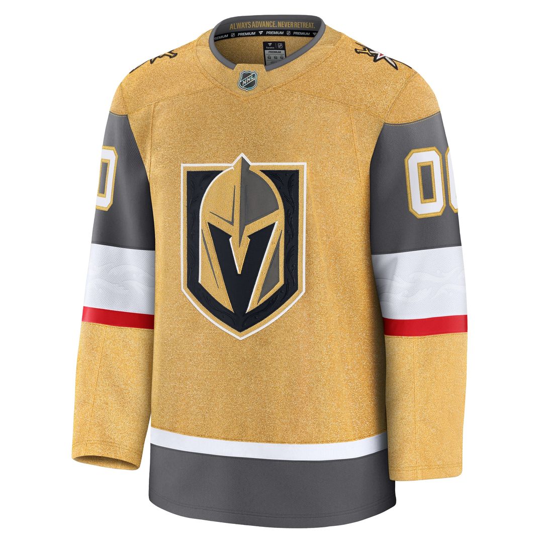 Vegas Golden Knights Fanatics Alternate Premium Custom Jersey - Gray