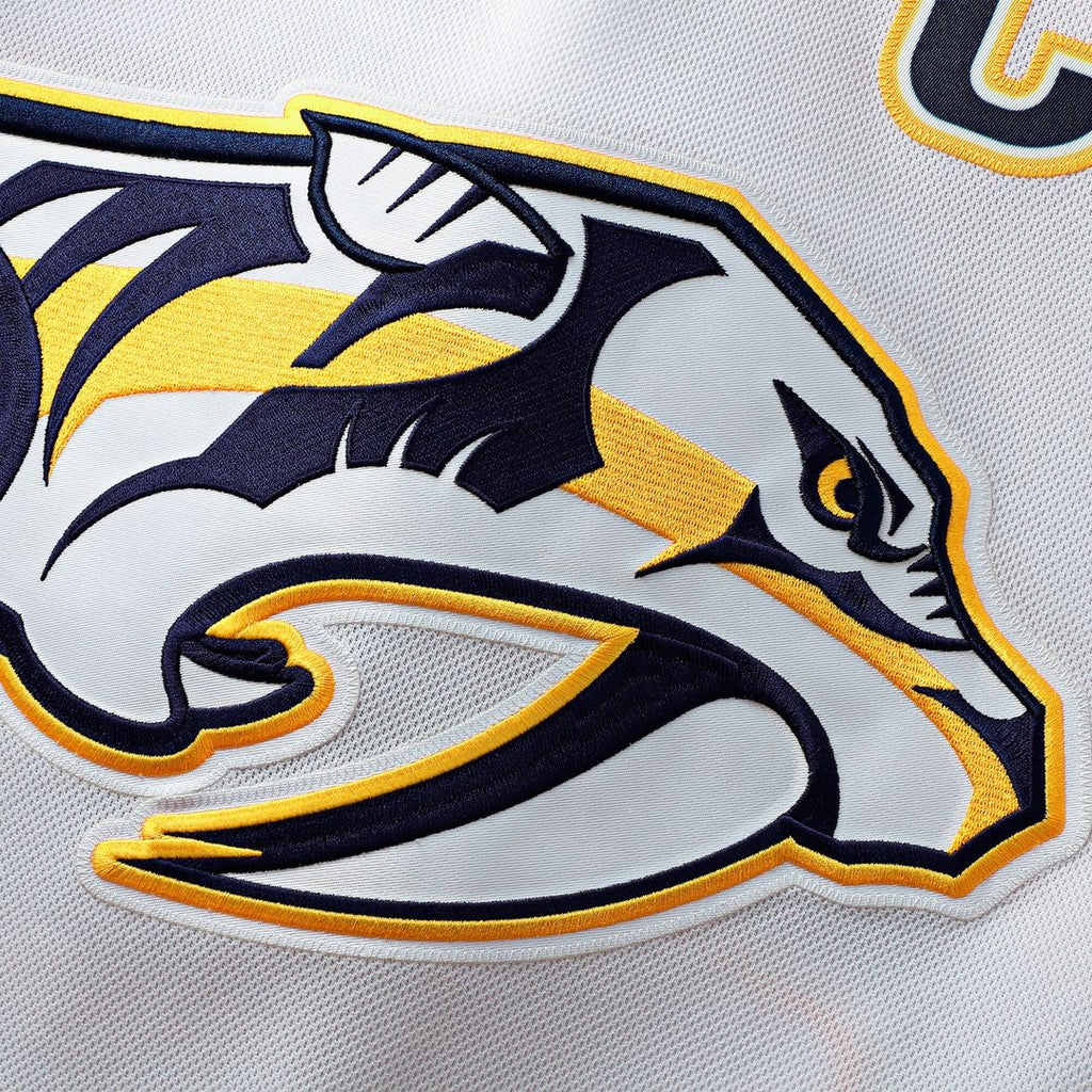 Nashville Predators Fanatics Away Premium Custom Jersey - White