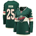 Jonas Brodin Minnesota Wild Fanatics Women's Breakaway Player Jersey - Green