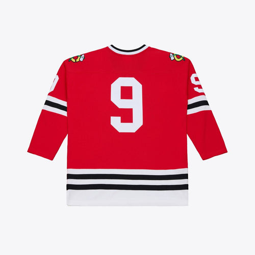 Bobby Hull Chicago Blackhawks Mitchell & Ness 1966 Power Play Jersey - Red