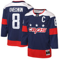 Alexander Ovechkin Washington Capitals Mitchell & Ness Youth 2018 NHL Stadium Series Power Play 2.0 Player Jersey - Navy