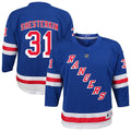 Igor Shesterkin New York Rangers Youth Home Replica Player Jersey - Blue