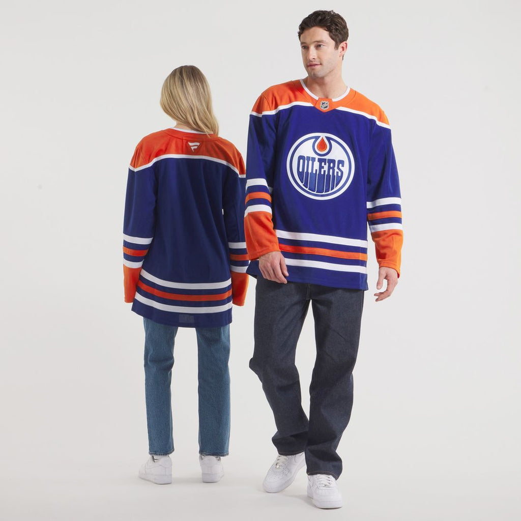 Edmonton Oilers Fanatics Home Premium Jersey - Royal