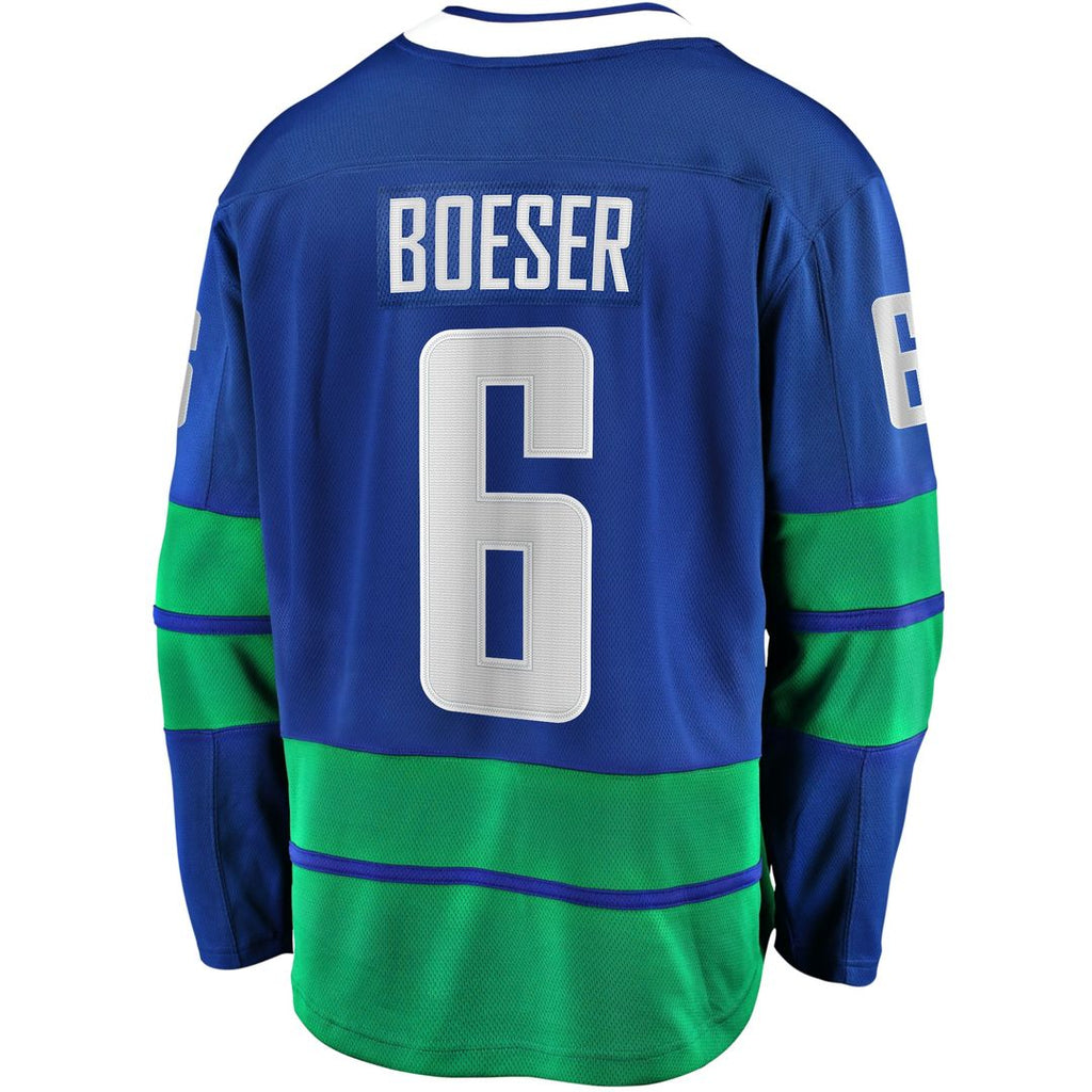 Brock Boeser Vancouver Canucks Fanatics Breakaway Jersey - Blue