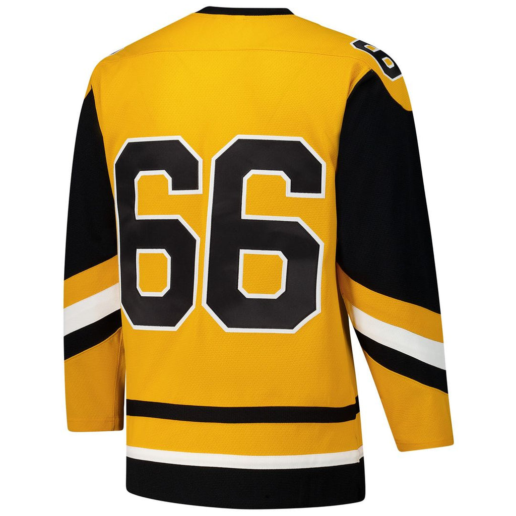 Mario Lemieux Pittsburgh Penguins 1991-92 Power Play Jersey - Black