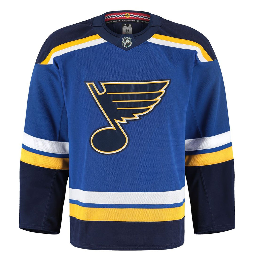 St. Louis Blues Fanatics Home Authentic Pro Jersey - Blue