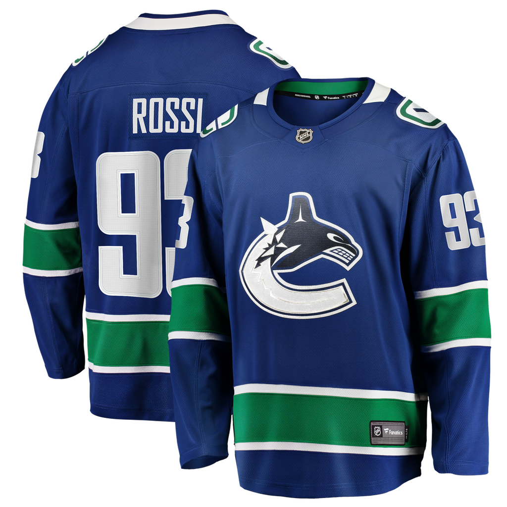 Marco Rossi Vancouver Canucks Fanatics Home Premier Breakaway Player Jersey - Blue