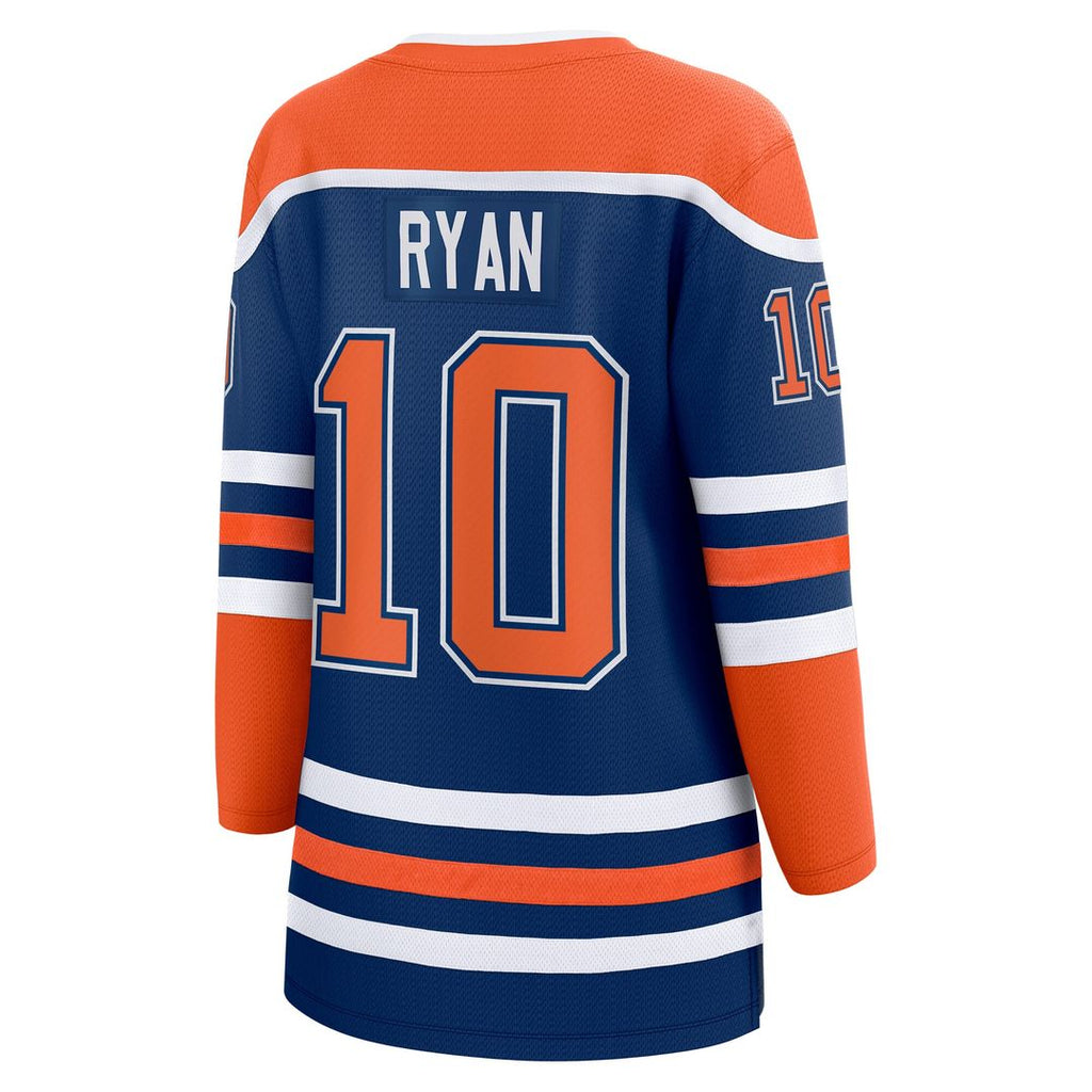 Derek Ryan Edmonton Oilers Fanatics Women's Home Breakaway Player Jersey - Royal