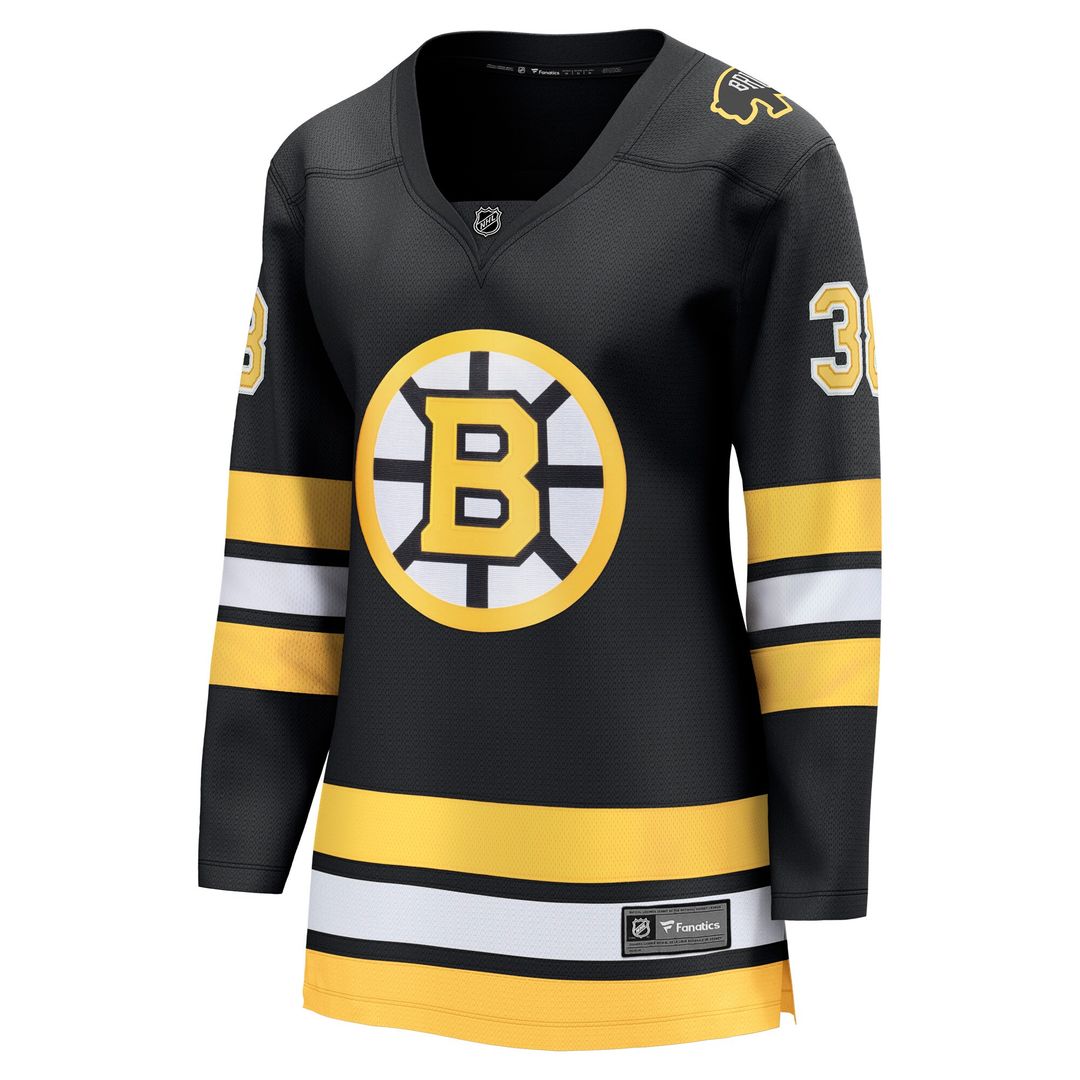 Patrick Brown Boston Bruins Fanatics Women's Home Breakaway Player Jersey - Black