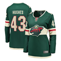 Quinn Hughes Minnesota Wild Fanatics Women's Home Breakaway Jersey - Green