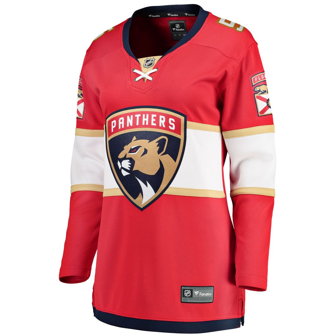 Aaron Ekblad Florida Panthers Fanatics Women's Home Team Breakaway Player Jersey - Red