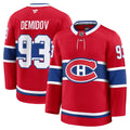 Ivan Demidov Montreal Canadiens Fanatics Home Premium Jersey - Red