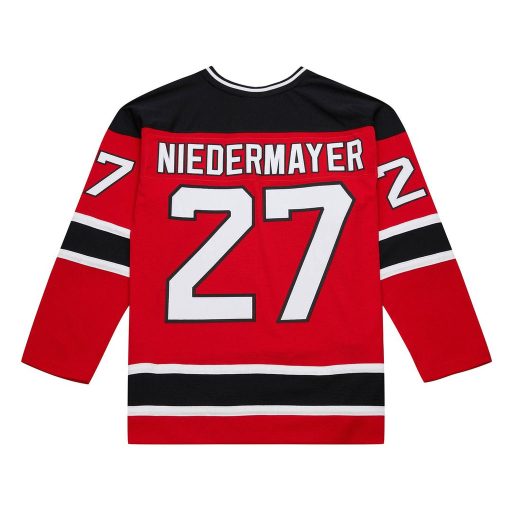 Scott Niedermayer New Jersey Devils Mitchell & Ness Big & Tall 1999/00 Blue Line 2.0 Jersey - Red