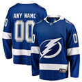 Tampa Bay Lightning Fanatics Home Breakaway Custom Jersey - Blue
