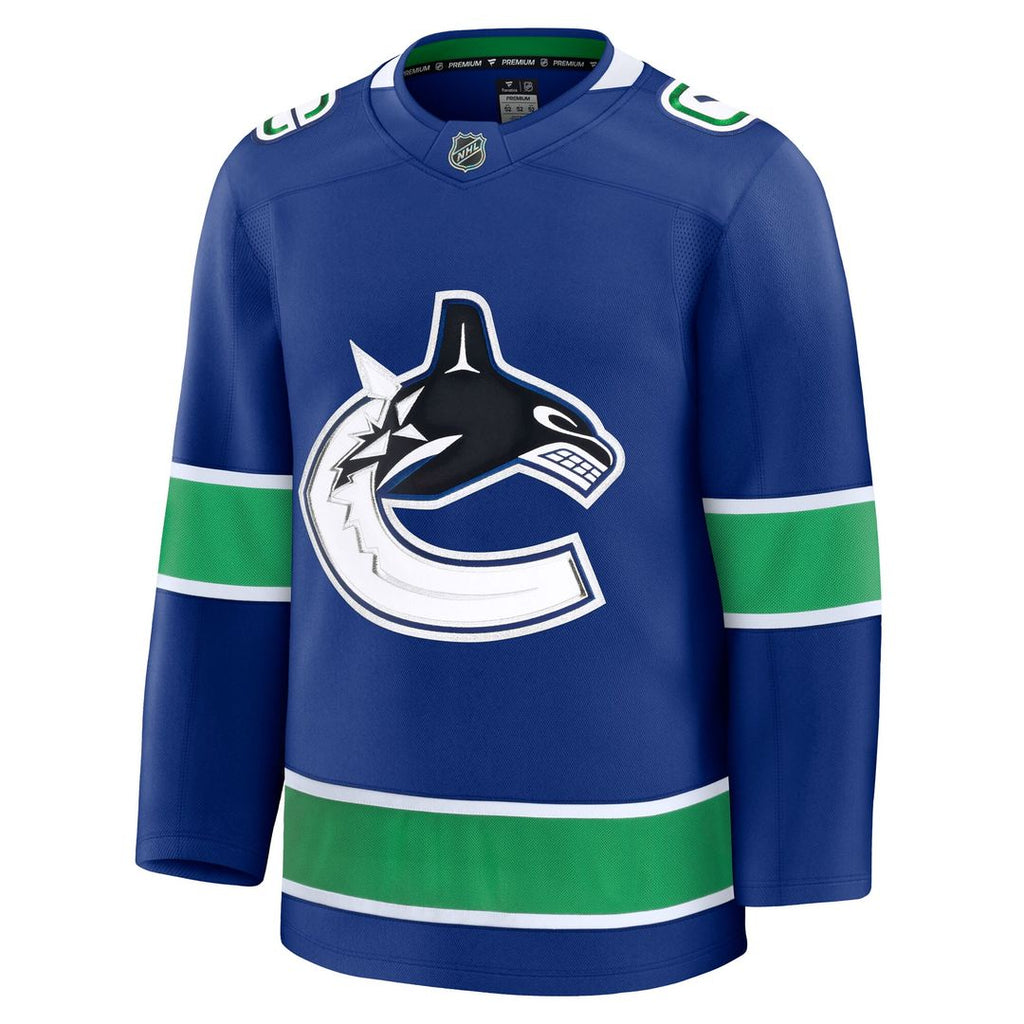 Vancouver Canucks Fanatics Away Premium Jersey - White