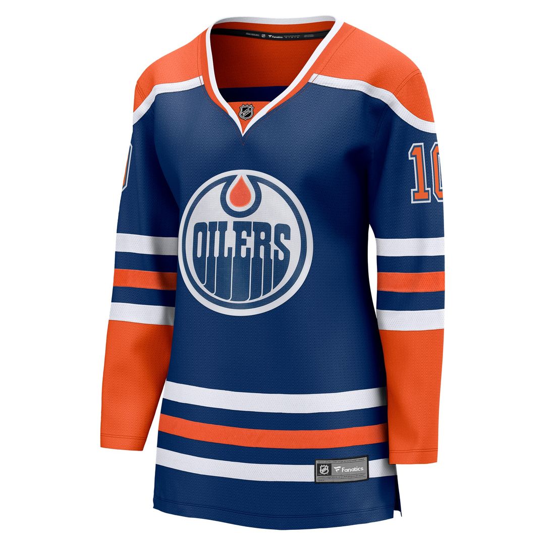 Derek Ryan Edmonton Oilers Fanatics Women's Home Breakaway Player Jersey - Royal