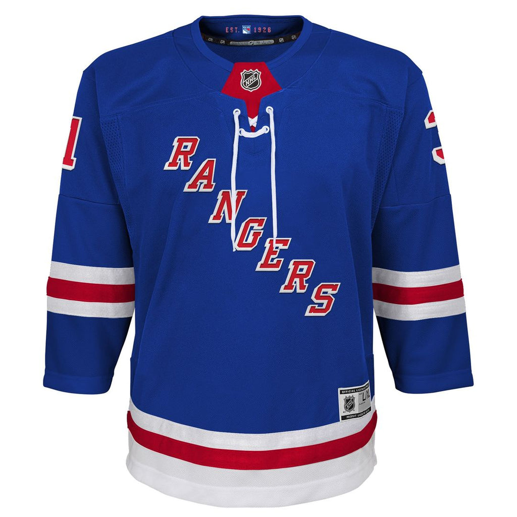 Igor Shesterkin New York Rangers Youth Alternate Premier Player Jersey - Navy