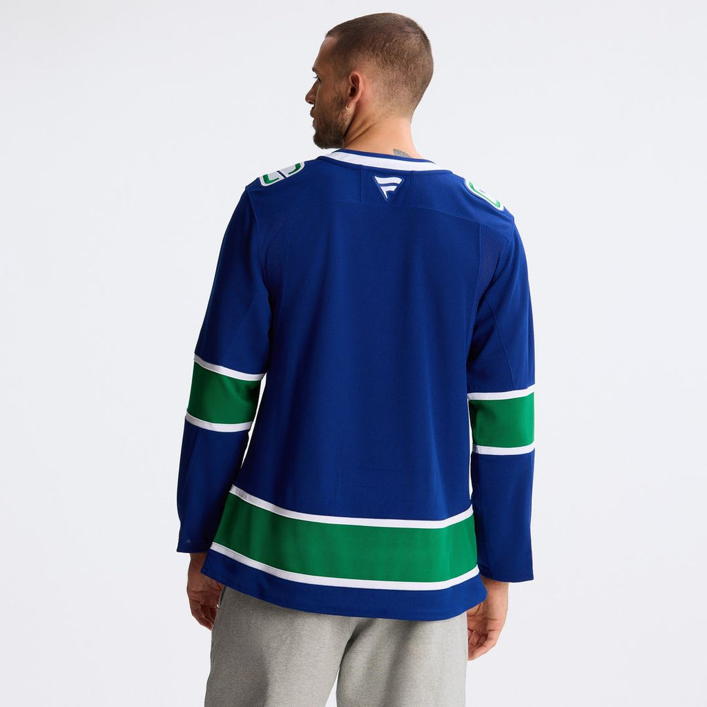 Vancouver Canucks Fanatics Home Premium Jersey - Blue