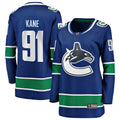 Evander Kane Vancouver Canucks Fanatics Women's Home Breakaway Player Jersey - Blue