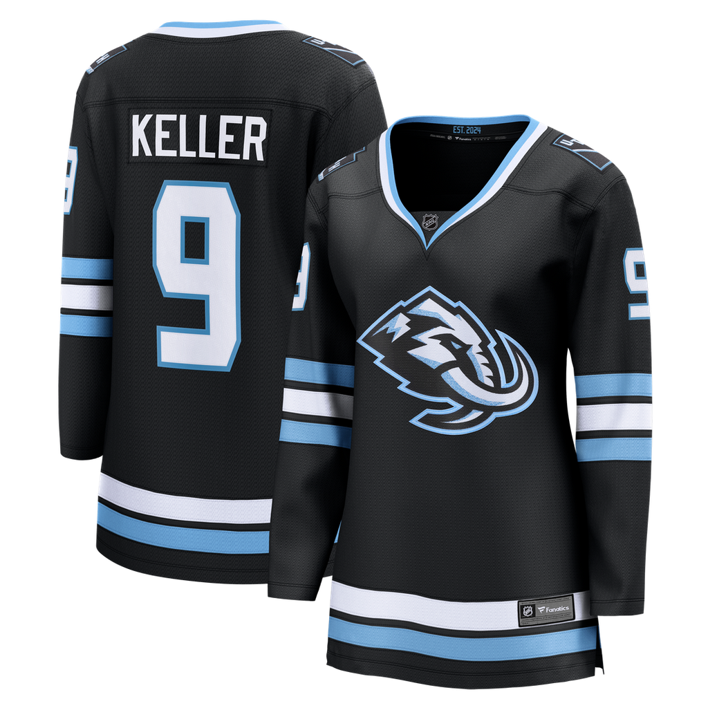 Clayton Keller Utah Mammoth Fanatics Women's Home Breakaway Jersey - Black
