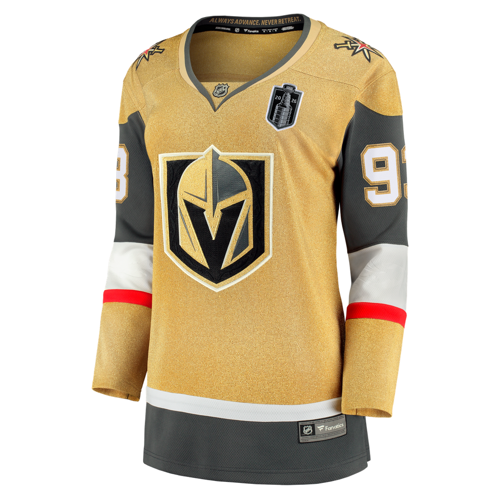 Mitch Marner Vegas Golden Knights Fanatics Women's 2026 Stanley Cup Final Breakaway Jersey - Gold