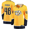 Nick Perbix Nashville Predators Fanatics Women's Home Breakaway Jersey - Gold