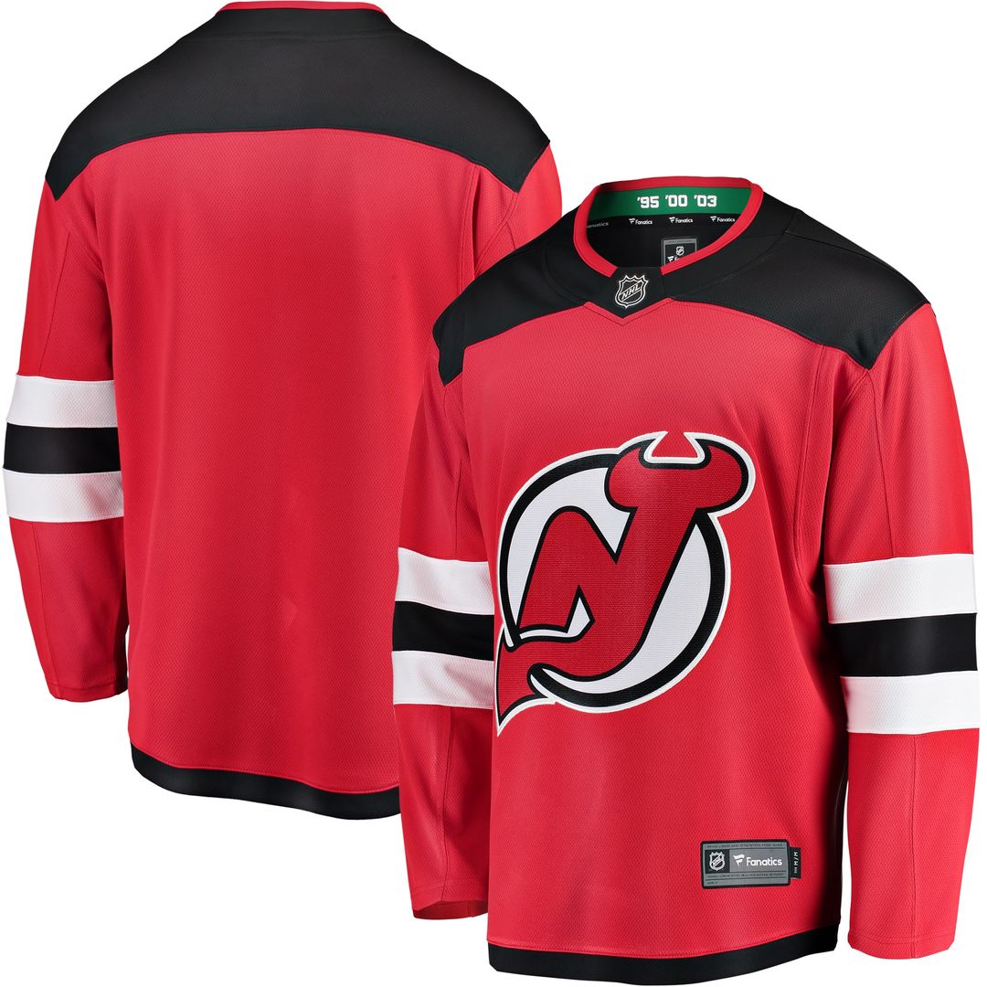 New Jersey Devils Fanatics Breakaway Away Jersey - White