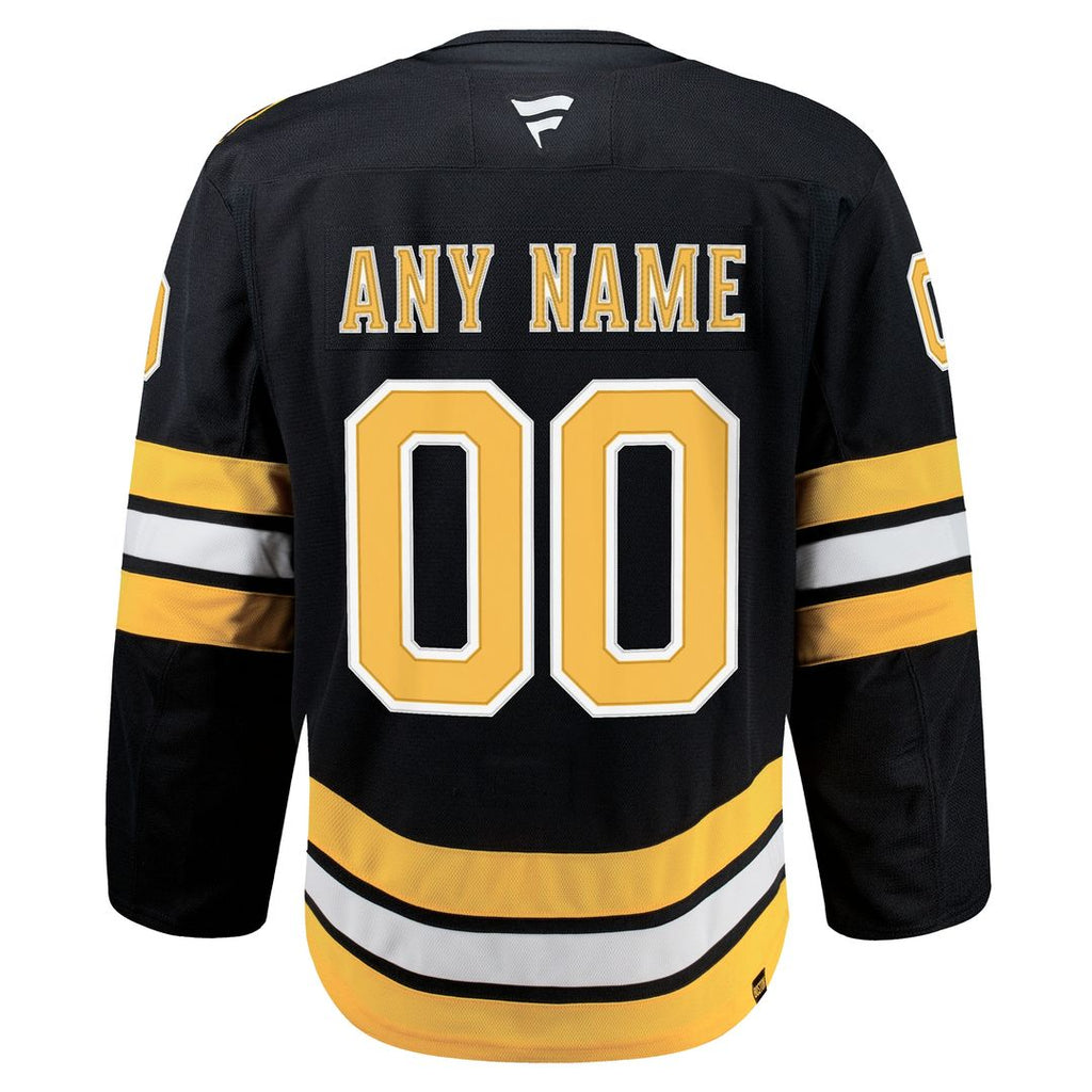 Boston Bruins Fanatics Away Authentic Pro Custom Jersey - White