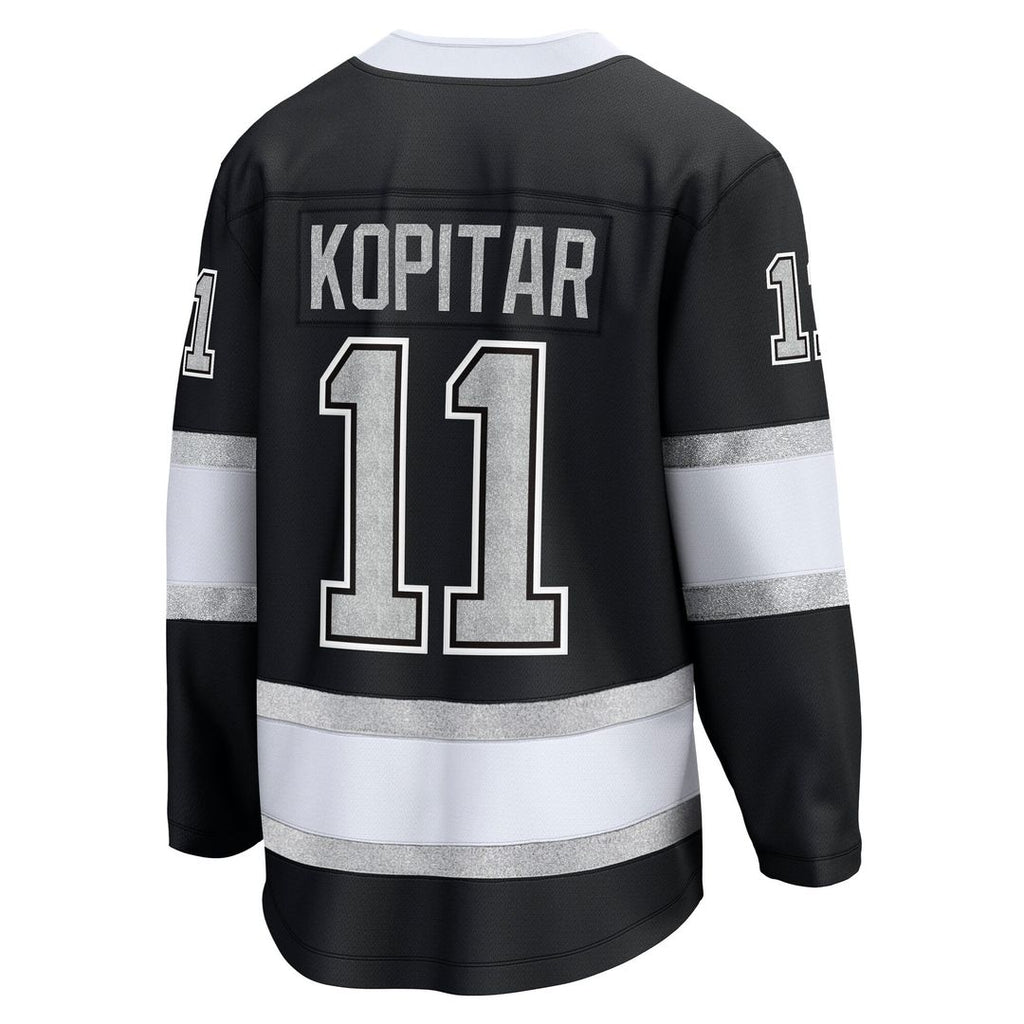 Anze Kopitar Los Angeles Kings Fanatics Home Premier Breakaway Player Jersey - Black