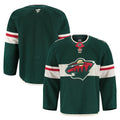 Minnesota Wild Fanatics Home Authentic Pro Jersey - Green