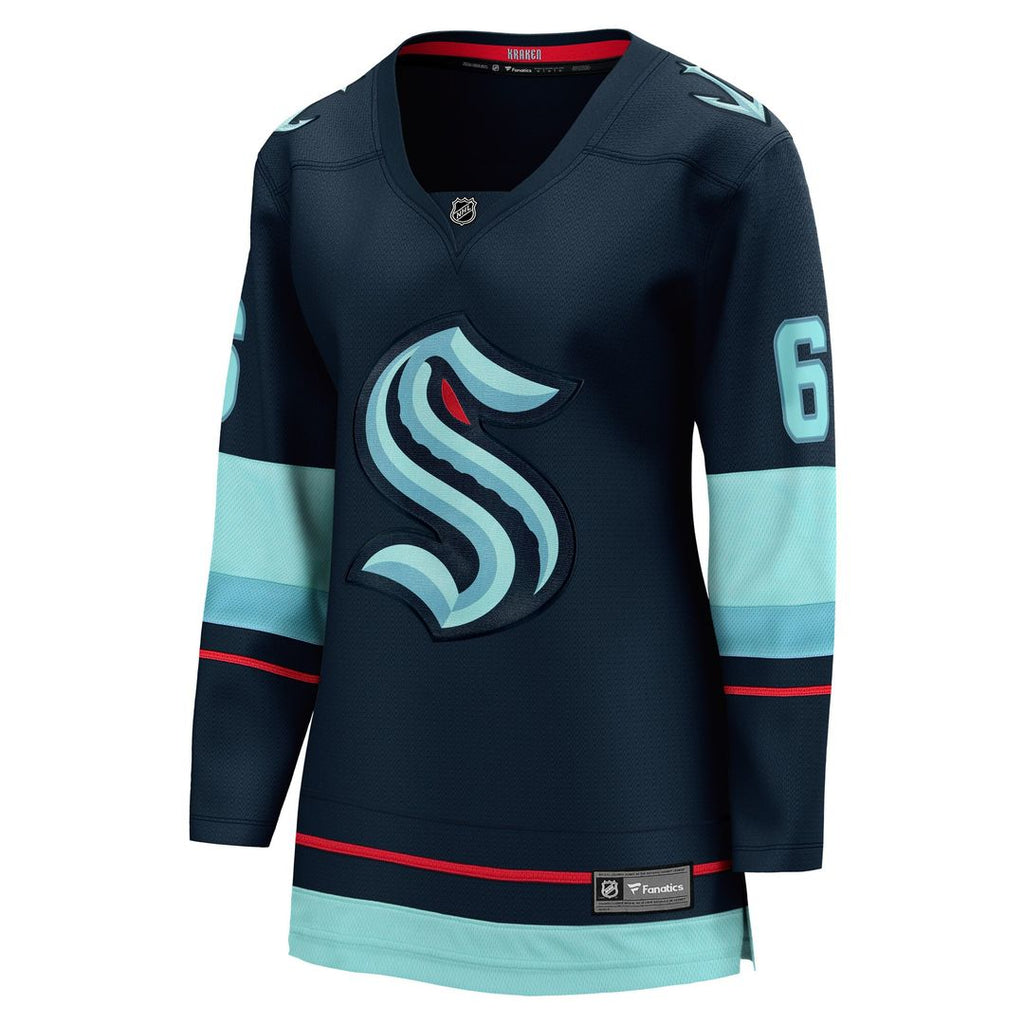 Adam Larsson Seattle Kraken Fanatics Women's Home Breakaway Player Jersey - Deep Sea Blue