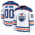 Edmonton Oilers Fanatics Away Premium Custom Jersey - White