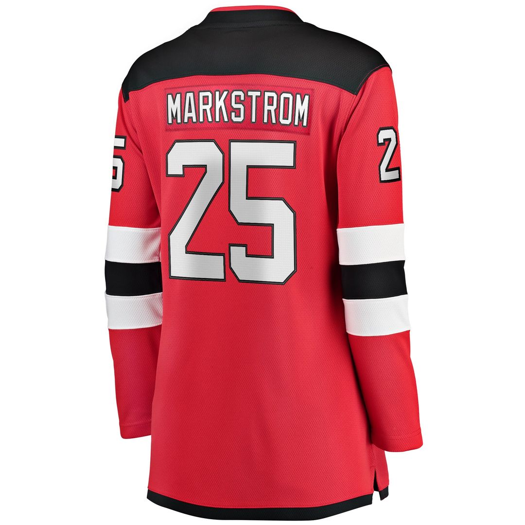 Jacob Markstrom New Jersey Devils Fanatics Women's Home  Breakaway Jersey - Red