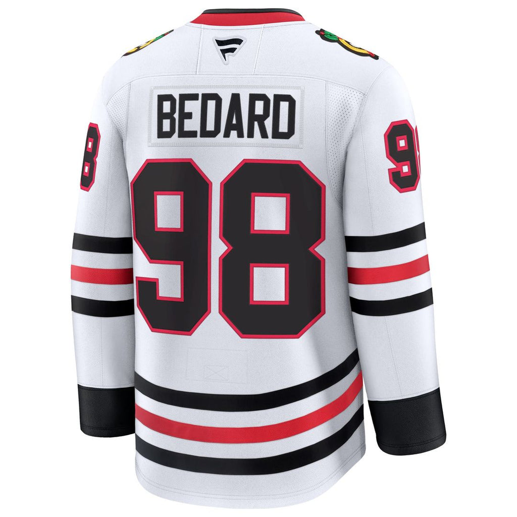 Connor Bedard Chicago Blackhawks Fanatics Home Premium Jersey - Red